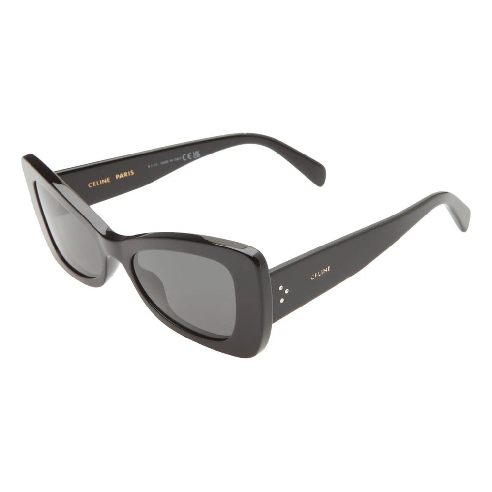 CELINE BLACK/SMOKE BUTTERFLY SUNGLASSES CL40236I